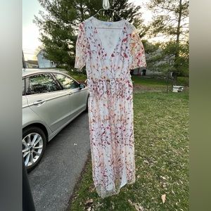 Baltic Born Spring Floral Maxi Dress Size XL